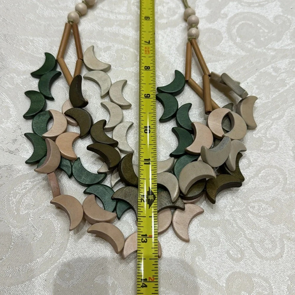 NWT decouture amore adjustable wooden necklace - Picture 7 of 8